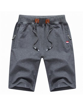 100% cotton summer hot selling  logo men blank bermuda short sport shorts