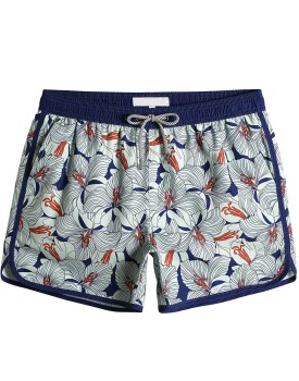 Swimwear men's swimsuits Unisex Classic Fit Fashion Colorful Quick Dry Casual Beach Shorts luxury Floral Swimming Trunks