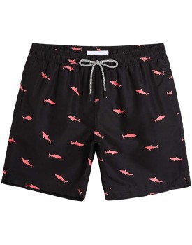 Summer waterproof hawaiian style polyester board shorts quick dry beach shorts